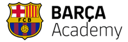 Logo Barça Academy – académie de football client Social360
