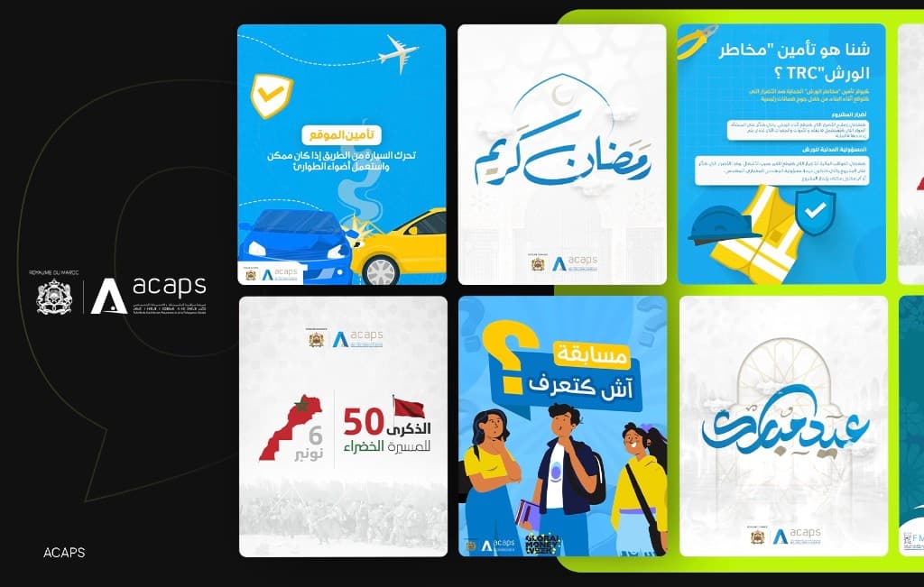 Communication digitale pour l'ACAPS – community management par Social360