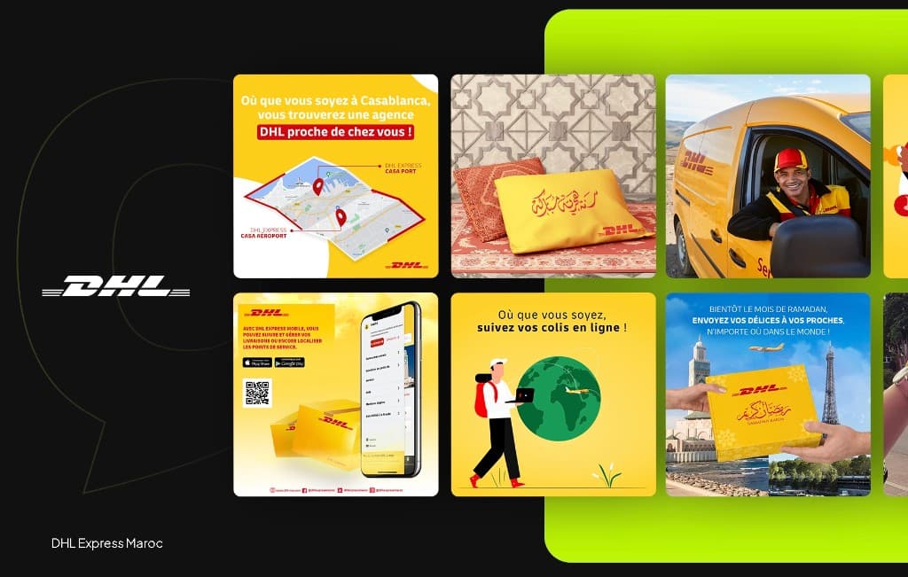 Community management pour DHL Express Maroc – Social360