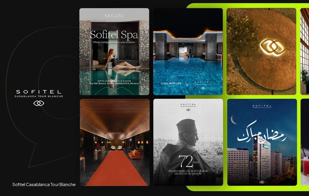 Gestion réseaux sociaux du Sofitel Casablanca Tour Blanche