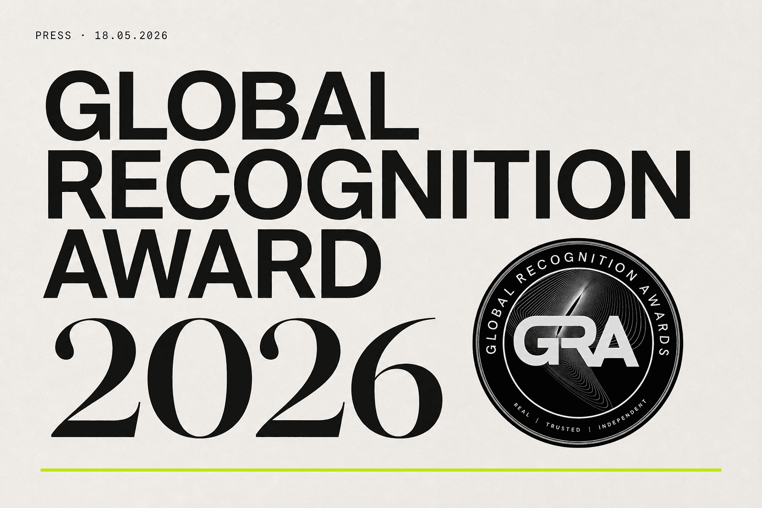 Social360 reçoit le Global Recognition Award 2026 pour l'excellence en communication digitale au Maroc